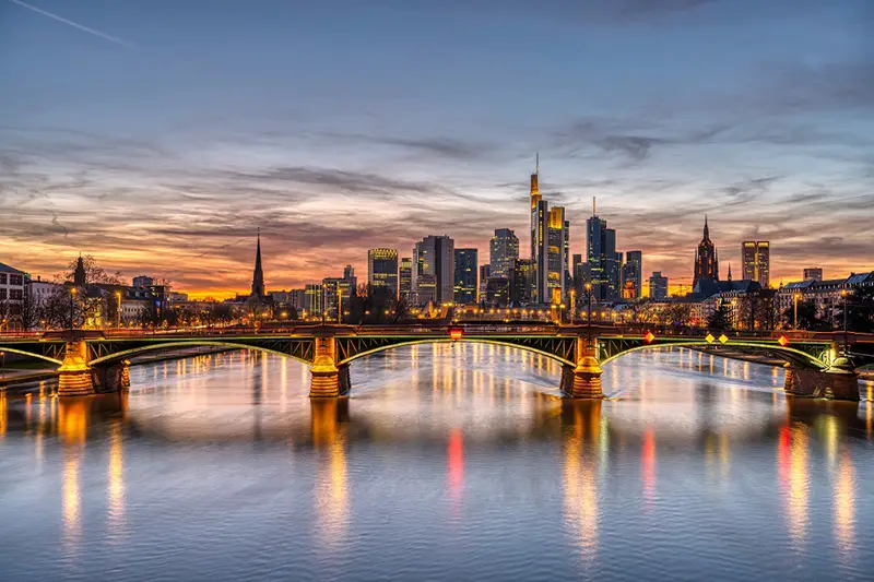 skyline in Germany