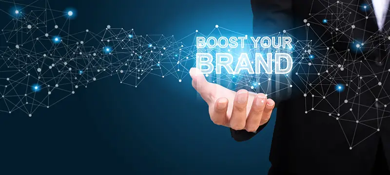 Boost Your Brand concept.