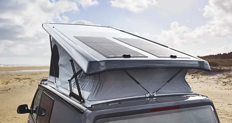 solar modules on camper vans
