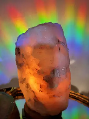 Himalayan salt lamp – rainbow 