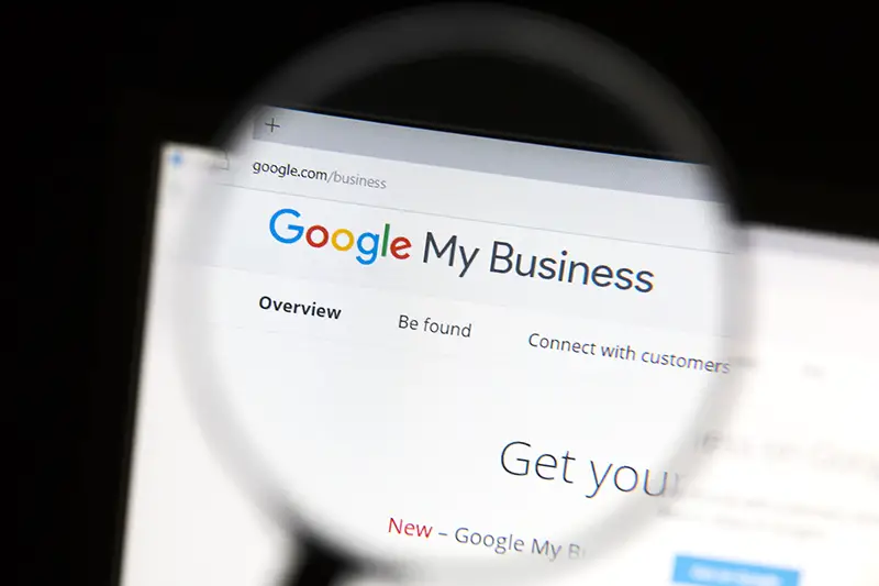 Google My business website