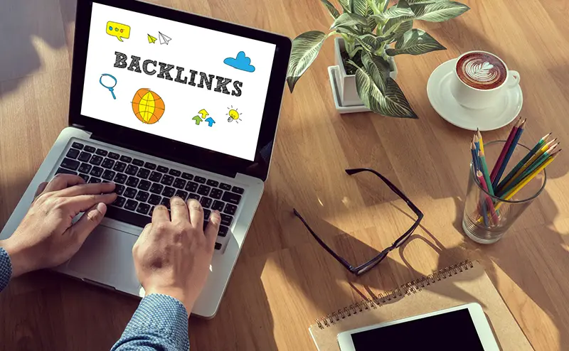 Backlinks Technology Web Concept