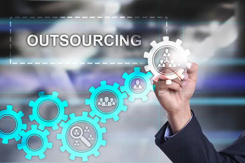 Outsourcing concept