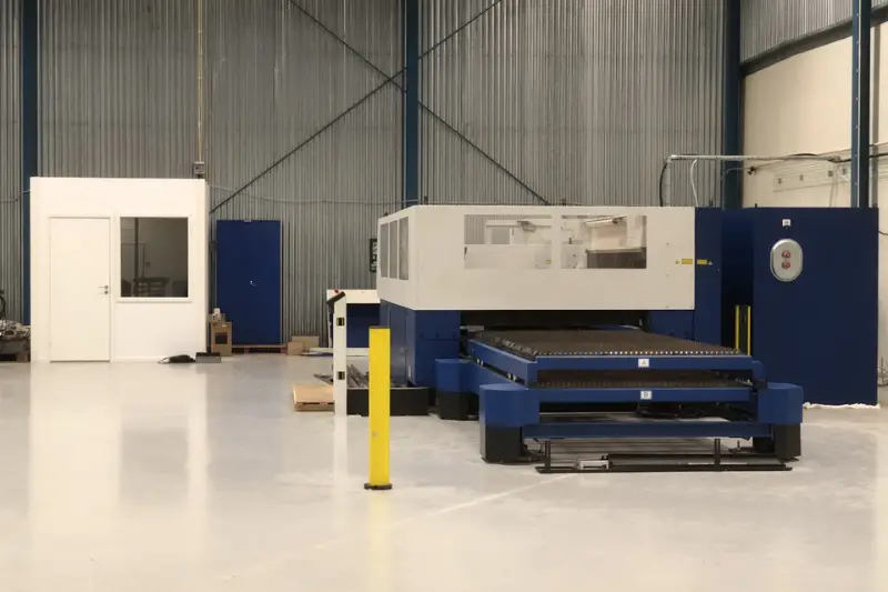 Blue CNC Machine