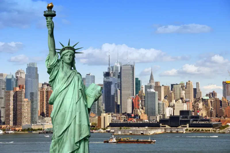 New york cityscape, tourism concept