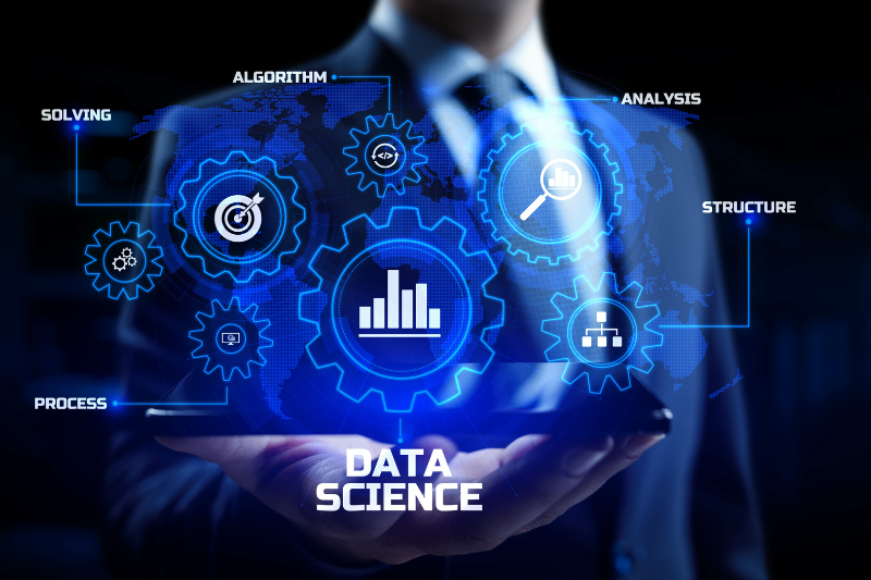Data science analytics concept