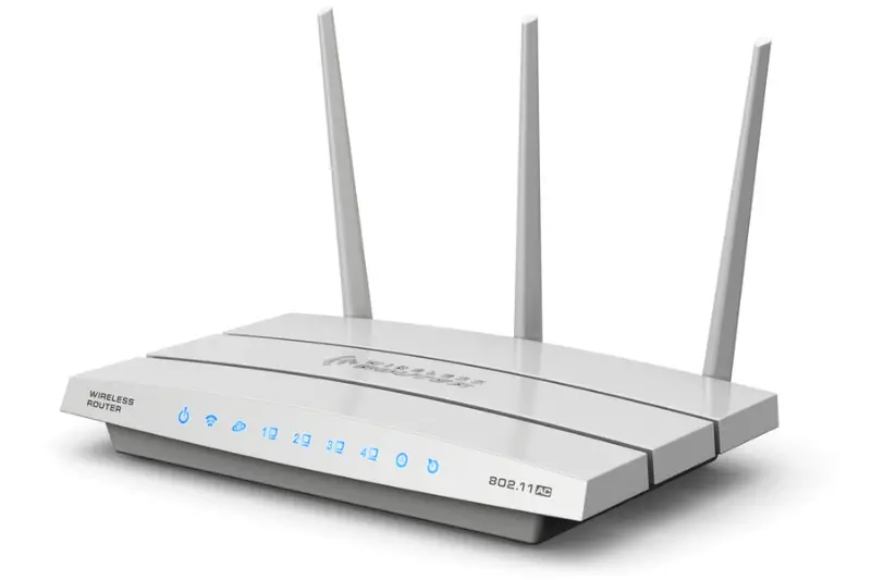 Wireless internet router