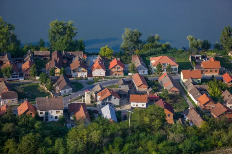 Village of Sarengrad Croatia