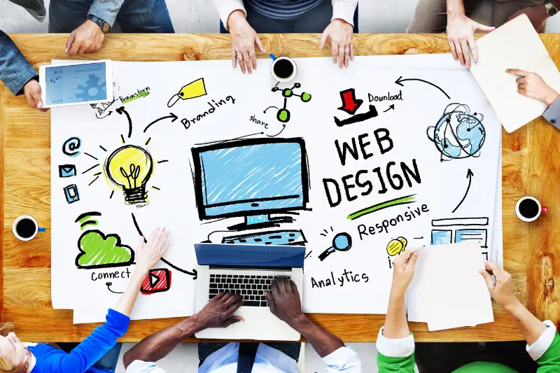 Web design concept