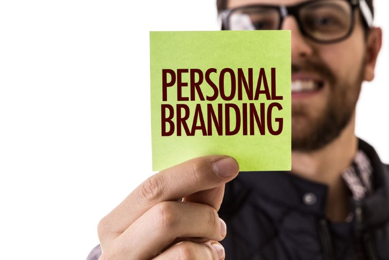Personal Branding on a concept image
