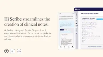 Hi Scribe streamlines the creation of clinical notes.