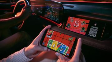 Timeless games, modern setting — UNO® Car Party! and more on AirConsole in Audi vehicles