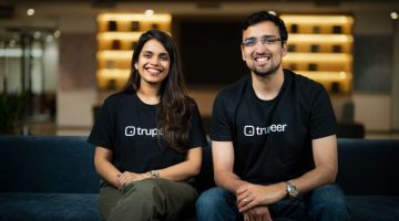 Trupeer founders Shivali Goyal and Pritish Gupta